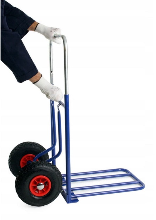 Wózek magazynowy, transportowy, taczkowy - składany