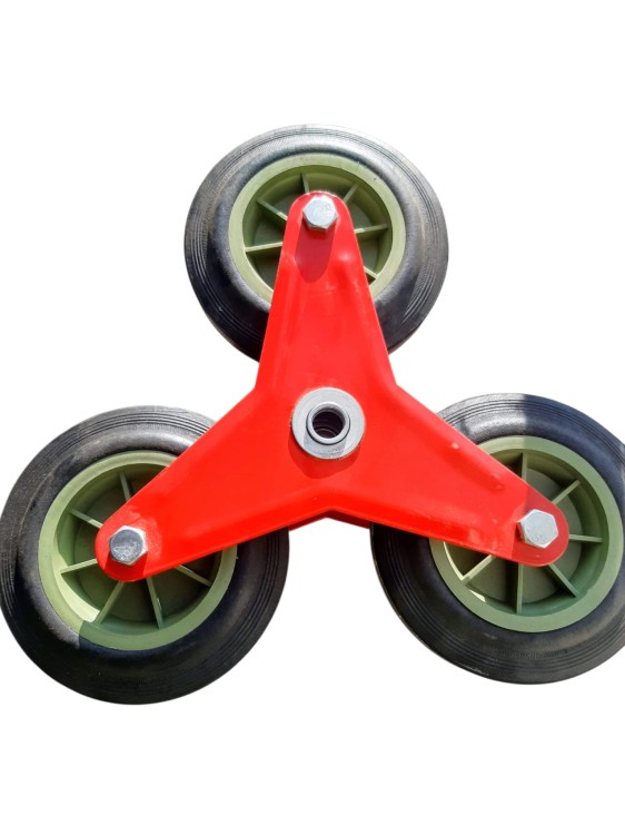 potrójne koło do wózka schodowego