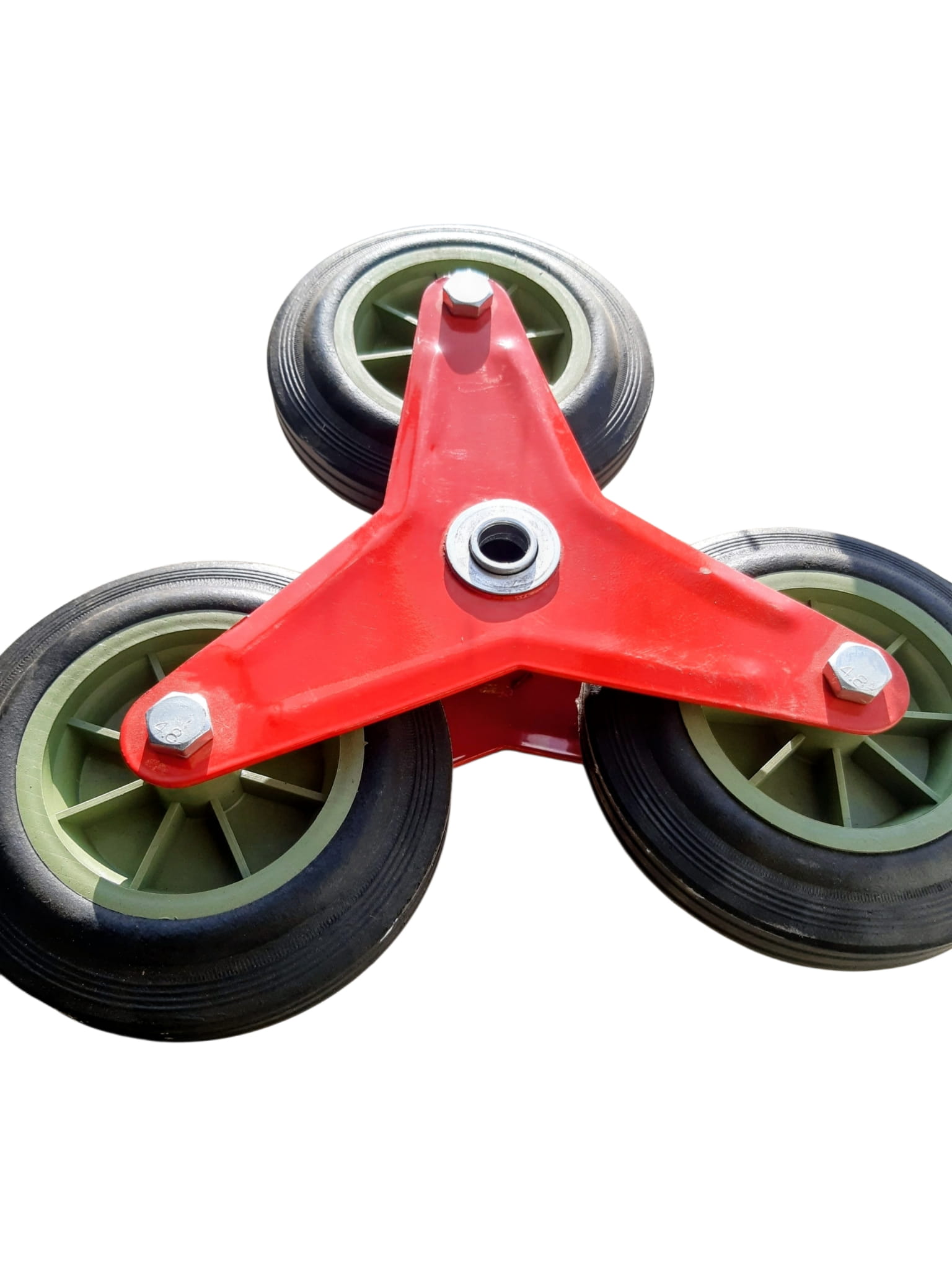 Zestaw kół do wózka schodowego